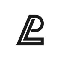 iniziale lp lettera logo con creativo moderno attività commerciale tipografia vettore modello. creativo astratto lettera pl logo design.