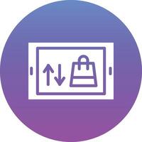 e-commerce tavoletta vettore icona