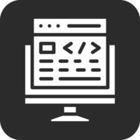 computer sito web vettore icona