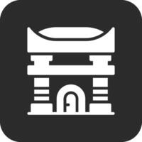 torii cancello vettore icona
