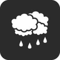 nuvoloso tempo metereologico vettore icona