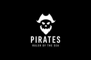 pirati logo vettore icona illustrazione