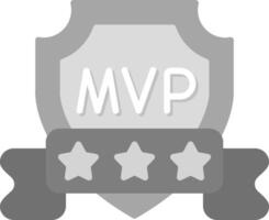 mvp vettore icona