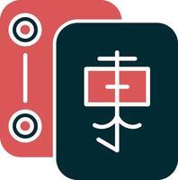 mahjong vettore icona