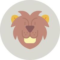 icona del vettore leone
