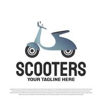 scooter icona per ragnatela o App vettore