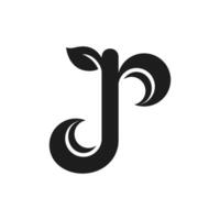 iniziale jr lettera logo vettore modello design. creativo astratto lettera rj logo design. connesso lettera rj logo design.
