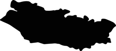 somme Francia silhouette carta geografica vettore