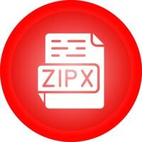 zipx vettore icona