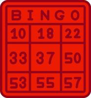 icona del vettore bingo