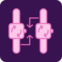 icona di vettore di sincronizzazione