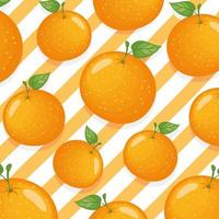 arance frutti sfondo vettore