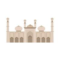 icona della moschea indiana vettore