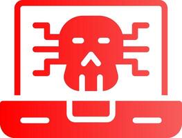 il malware creativo icona design vettore