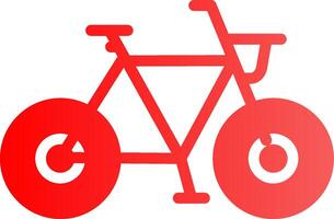 bicicletta creativo icona design vettore
