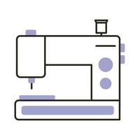 icona della macchina da cucire vettore