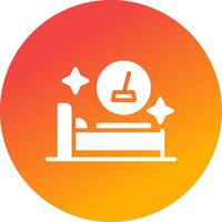 airbnb pulizia creativo icona design vettore