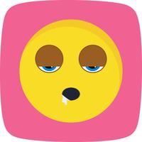 Icona di sonno Emoji vettoriale