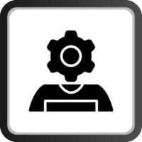tecnico supporto creativo icona design vettore