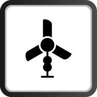 vento turbina creativo icona design vettore