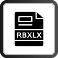 rbxlx creativo icona design vettore