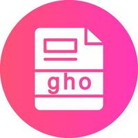 gho creativo icona design vettore