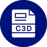c3d creativo icona design vettore