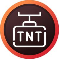 tnt creativo icona design vettore