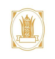 prodotti freschi di mais vettore