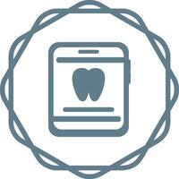 dentista App vettore icona