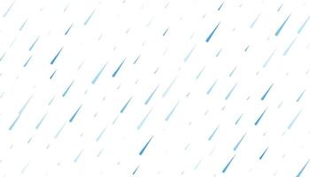 pioggia con caduta acqua gocce su bianca sfondo vettore