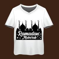 Ramadan citazione tipografia maglietta design vettore