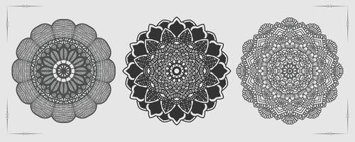 vettore lusso mandala modello sfondo e ornamentale design per colorazione pagina, saluto carta, invito, tatuaggio, floreale mandala.