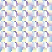 mosaico blu, motivo geometrico senza cuciture illusione vettore