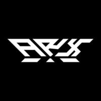 arx lettera logo vettore disegno, arx semplice e moderno logo. arx lussuoso alfabeto design