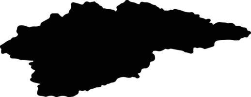 novgorod Russia silhouette carta geografica vettore