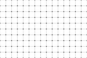 geometrico senza soluzione di continuità realizzato da linee e croci isolati su sfondo bianco. illustrazione vettoriale texture monocromatica