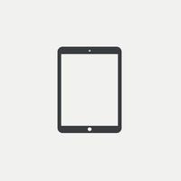 icona del tablet vettoriali gratis