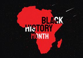 Black Month Month Vector