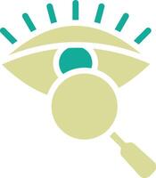 oftalmologia vettore icona