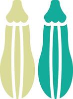 zucchine vettore icona