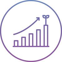 attività commerciale crescita vettore icona