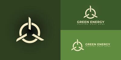 eco amichevole simbolo modello per grafico e ragnatela design collezione logo vettore illustrazione presentata con multiplo verde sfondo colori. il logo è adatto per il ecologia ambientale logo