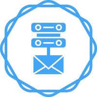 e-mail server vettore icona