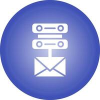 e-mail server vettore icona