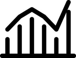 statistiche vettore icona