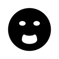Gridando Emoji Vector Icon