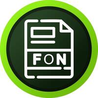 fon creativo icona design vettore