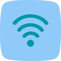 Icona di vettore di Wifi