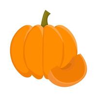 zucca halloween illustrazione vettore